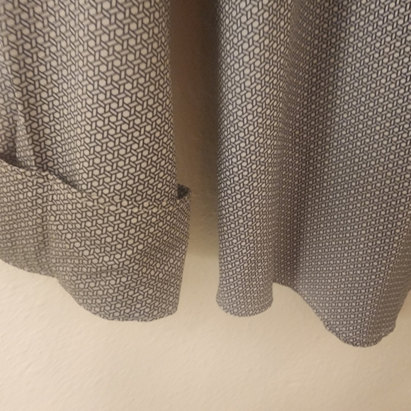 Perry Ellis Motion Slim Fit Geometric Button Down Shirt Mens XXL - Picture 5 of 8